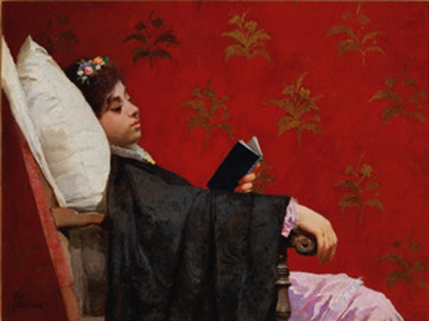 gioacchino-toma_donna-che-legge-sdraiata